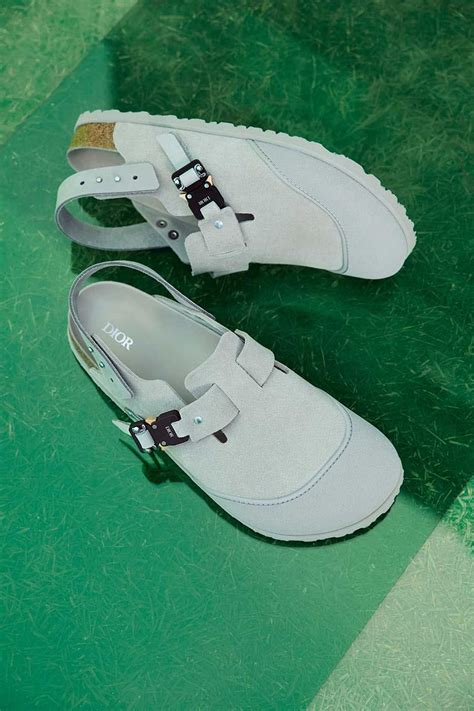 dior x birks|Dior birkenstock collab sandals.